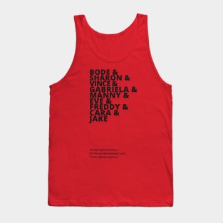 Fire Country Characters Tank Top